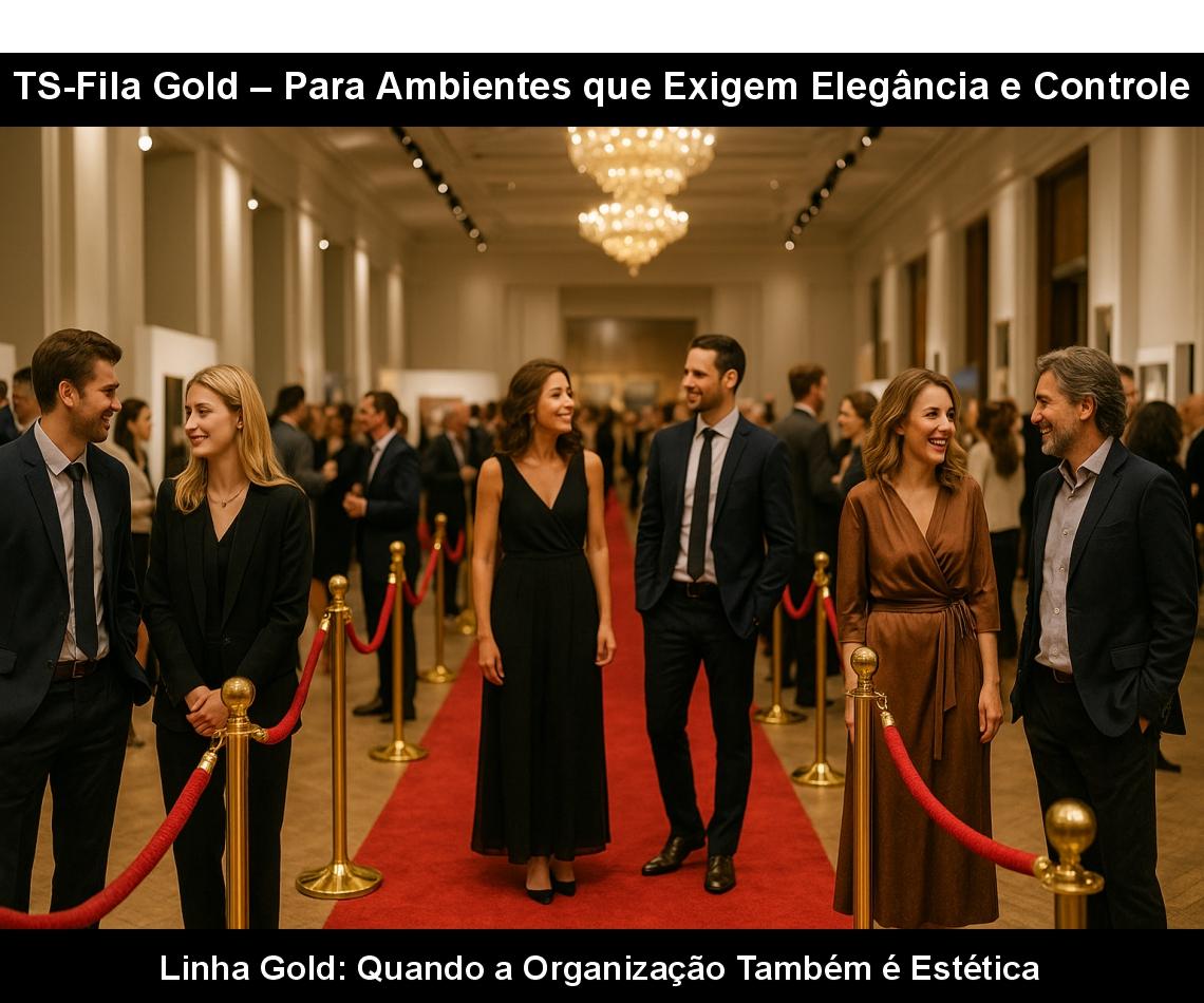 Linha Gold: Quando a Organização Também é Estética