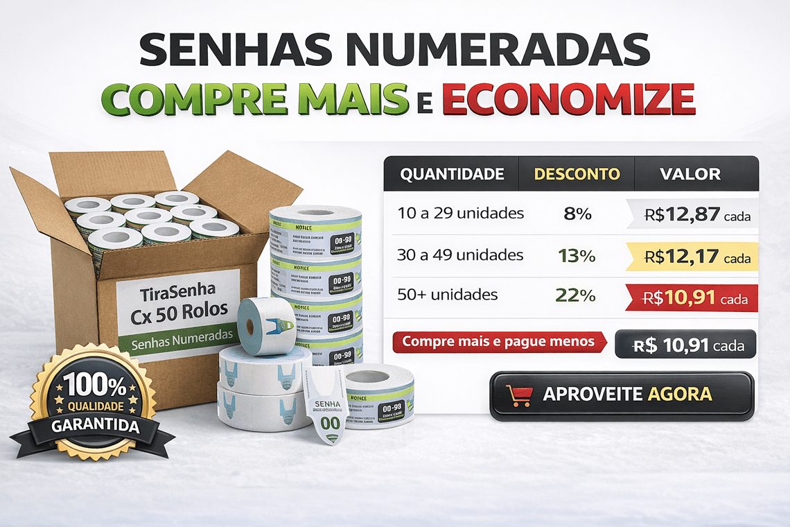 Senhas Numeradas Compre +