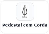 Pedestal com Corda