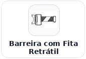 Barreira com Fita Retrátil