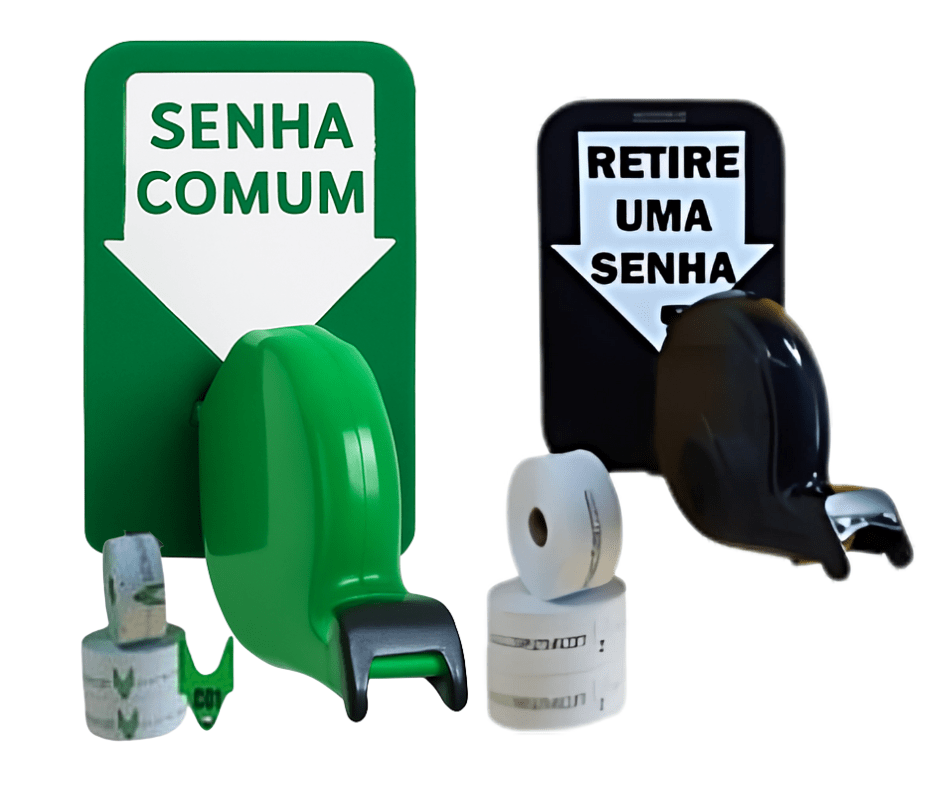 Kit TiraSenha de Parede – Atendimento Preferencial e Comum