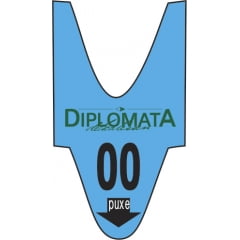 Rolo de Senha Personalizada Azul – 2 Dígitos (00 a 99) – 2000 Senhas por Rolo – Caixa com 100 Rolos