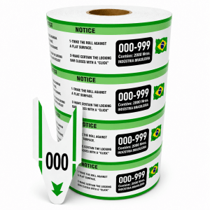 Senha Numerada 3 Dígitos 2 Séries de 000 a 999 c/ 2000 Senhas Cor VERDE Senha Numerada 3 Dígitos 2 Séries de 000 a 999 c/ 2000 Senhas Cor VERDE