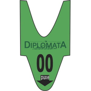 Rolo / Bobina de Senha Personalizada 2 Dígitos (00 a 99) – 2000 Senhas – Cor Amarela – Caixa com 100 Rolos