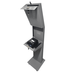 Totem Emissor de Senhas Auto Atendimento TS-TOTEM WIN Visor Touch 15,6" Impressora Térmica 80 mm Autocorte 110/220v